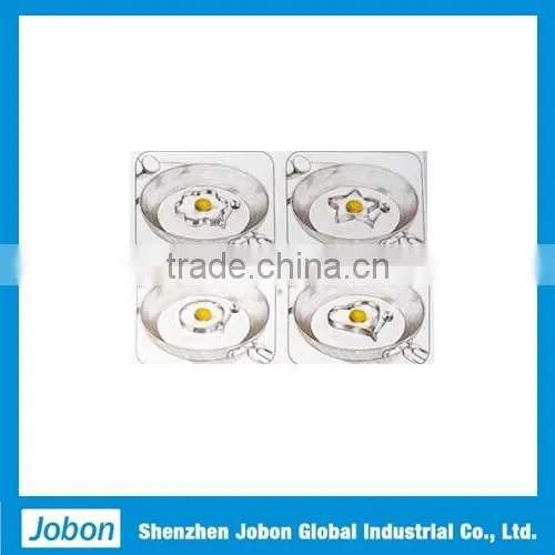 01-F019 kitchenware cooking egg mold tool stainless steel heart star flower round shape egg mold