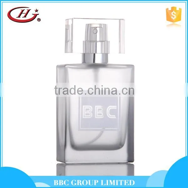 BBC Texture Series - TT008 Fashion long lasting man silver glass bottles natural wholesale bulk perfume