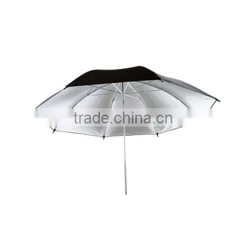 Commlite Black/Silver Double Layer Lighting Umbrellas Reflectors For Photo Studios