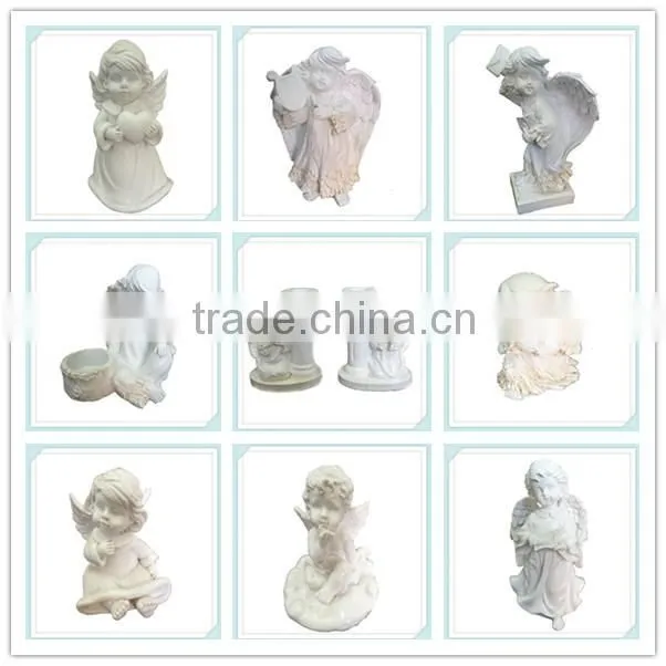 LED small resin Angel Figurine