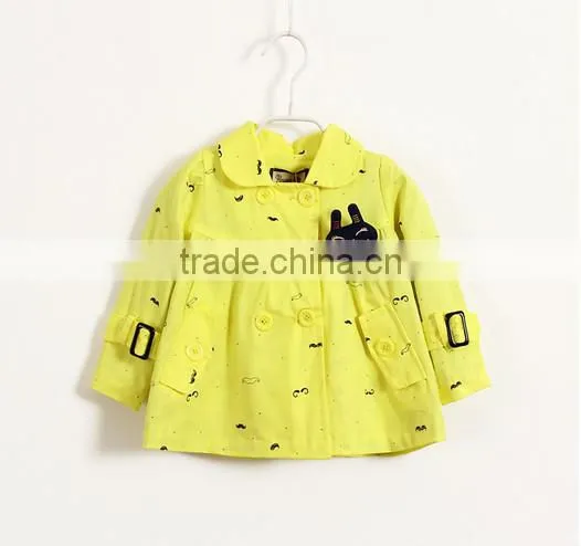 Cute Rabbit High Waist Fashion Winter Coat For Child