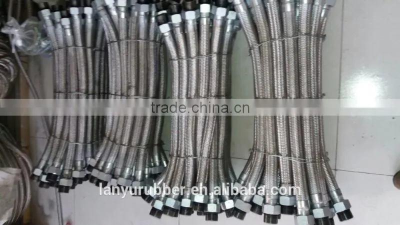 Gold manufacturer high quailty Stainless Steel Corrugated Flexible Hose