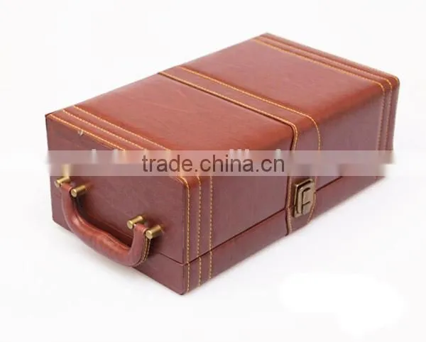2014 Exquisite Design wooden wine bottle holder