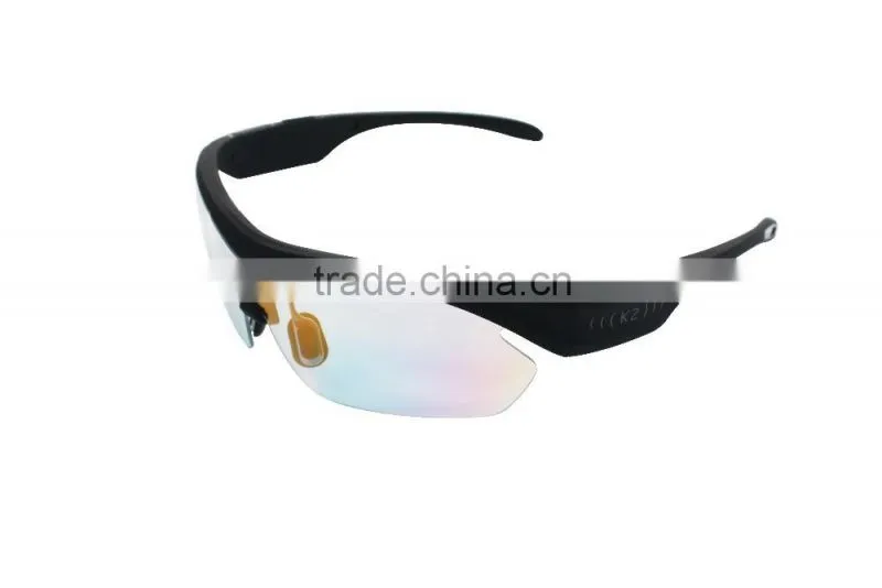 Fashionable interchangeable custom specialized sport sunglasses K2