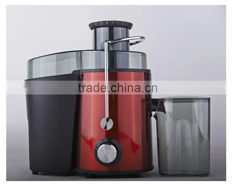 Stainless Steel Wide Feed Tube Electric Fruit Juicer 600w