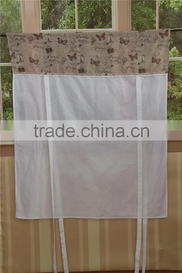 100% Polyester Fancy Curtains Instead Of Interior Doors