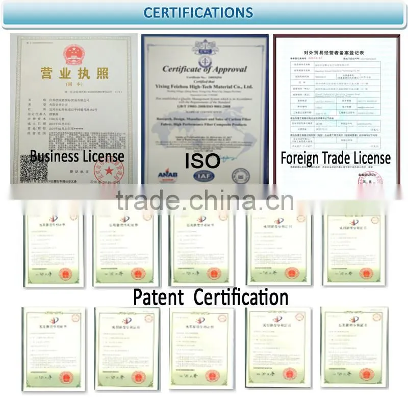 High strength yellow Aramid fiber fabric