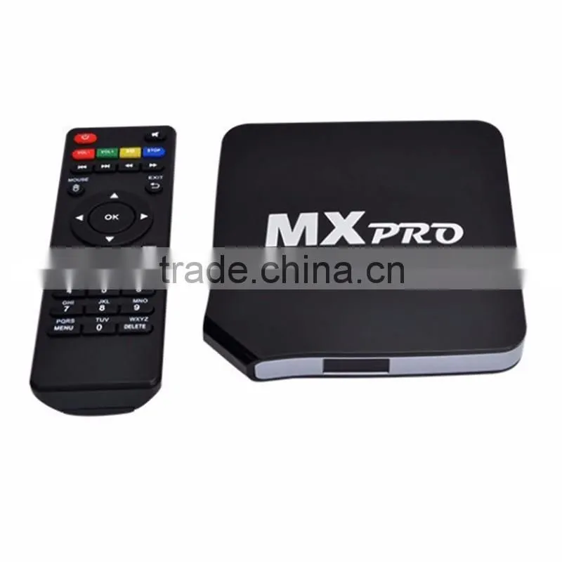 Hot Selling MX PRO Android 4.4 Quad Core Amlogic S805 Smart TV BOX
