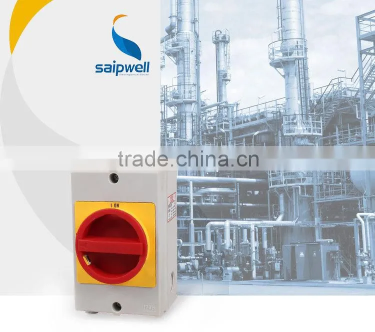 SAIP/SAIPWELL New Type 32A Electrical Waterproof mini rotary switch