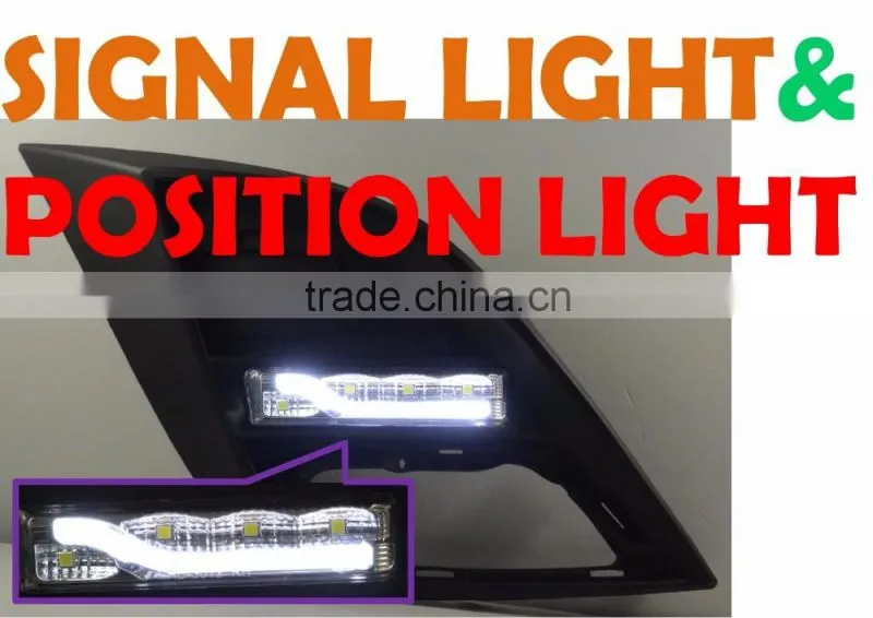Exclusive Design FOR MAZDA 3 Fog Light DRL Daytime Running LIGHT