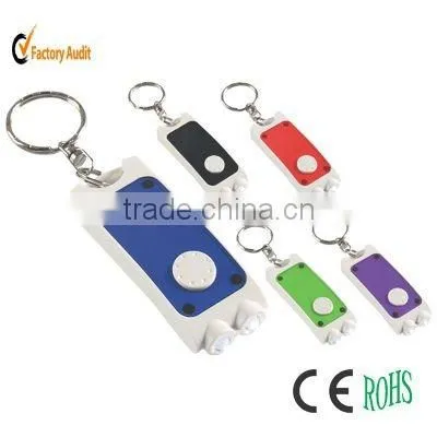 plastic led keychain