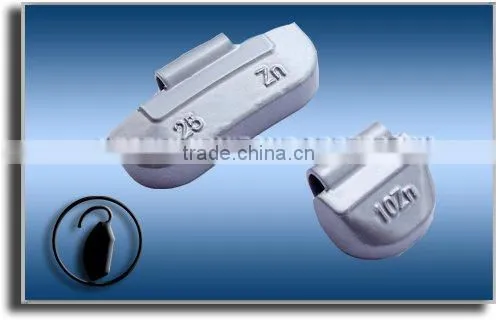 Die-casting Zinc wheel weight