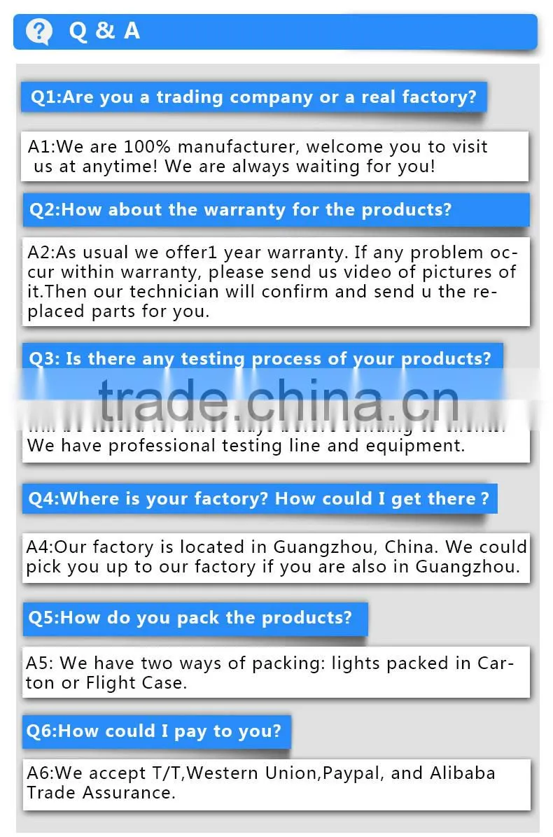 Event Lighting LED Indoor LED Par Light 54*3W RGBW Par Light DMX512