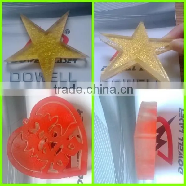 CO2 150/200W acrylic sheet making machine cut thin metal(0.5--2mm ss or cs) and nonmetal(like 25mm acrylic)