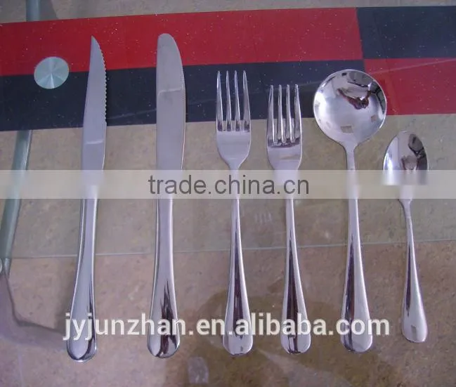 Round spoon of stainless steel 410 with low price