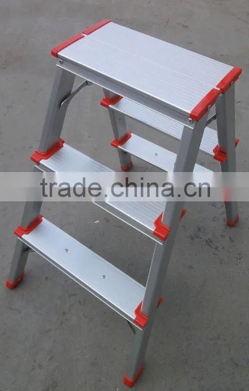 Aluminium stool ladder folding ladder high quality GS