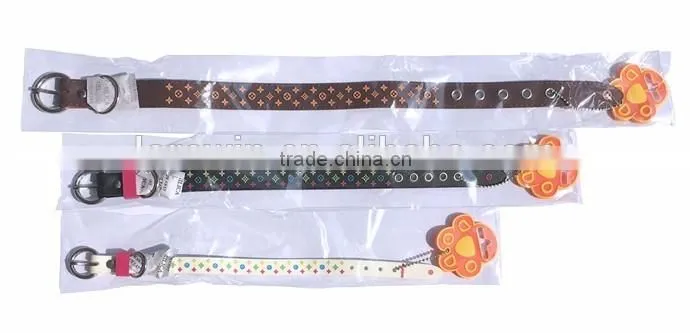 New HOT Selling PVC leather Dog Collar And Leash Dog Neck Collar
