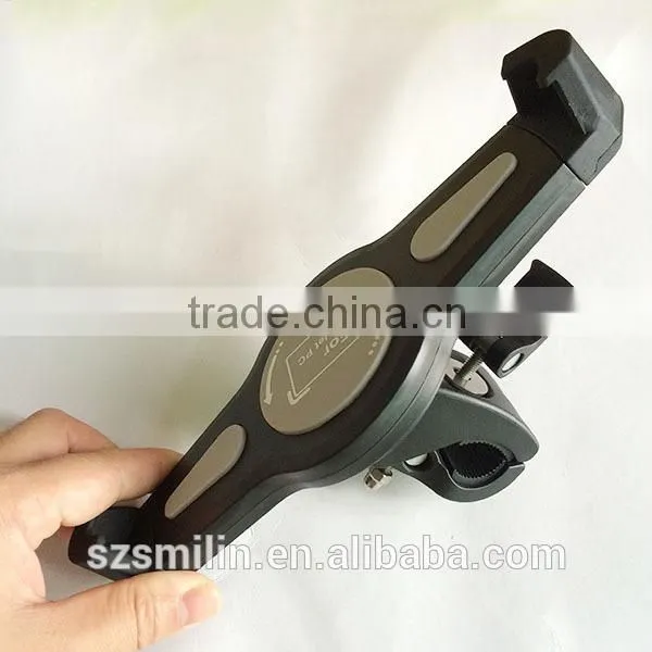 Super quality 7-11inch tablets pc gps Mount Holder for bicycle motorcycle adusted at 360 degree