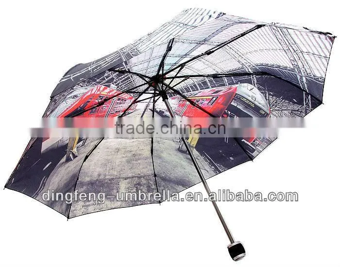 High quality folding rain umbrellas,china online shopping beautiful umbrella