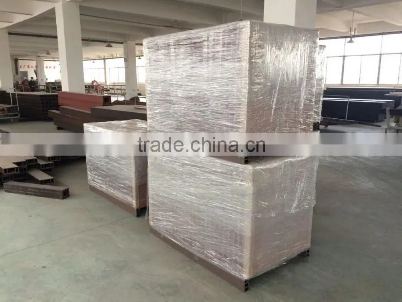 long shelf life wood plastic composite garbage cabins
