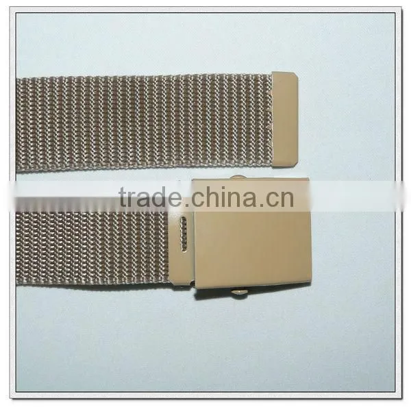 32mm wide polypropylene military uniform belt,army military belt