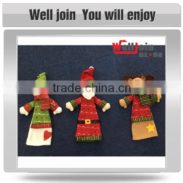 Christmas decoration wine bottle cover