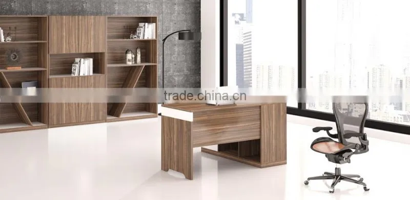 White environment painting Modern executive desk modular office furniture L-B1504