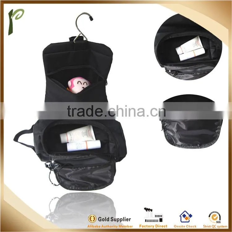 Popwide New Arrival High Quality Foldable Travel Hanging Cosmetic Bag