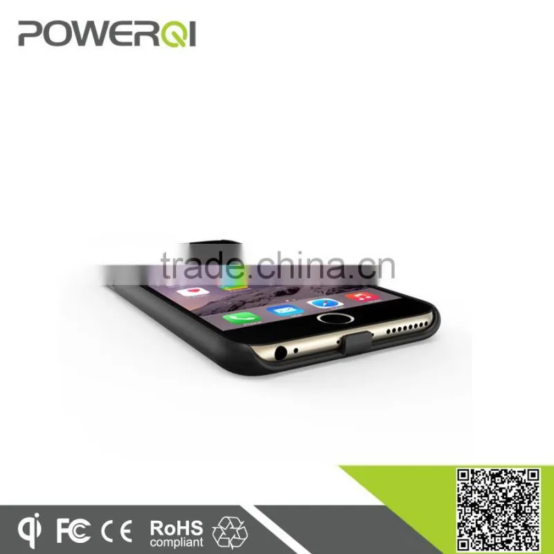 Unique design wireless receiver case Qi compatible wireless charging receiver for iPhone6 plus/6S plus