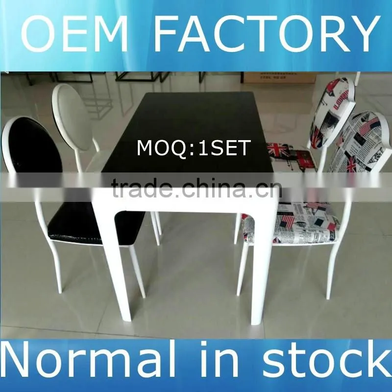environmental-friendly antique black china dining room set