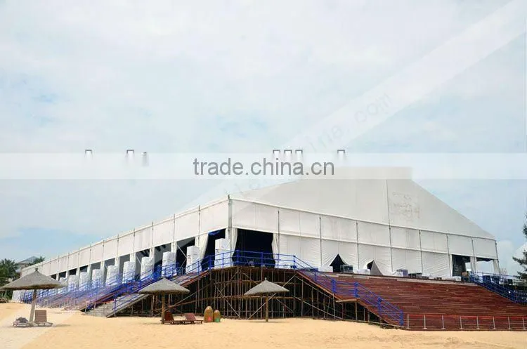 Transparent Clear ABS solid wall system for big tents
