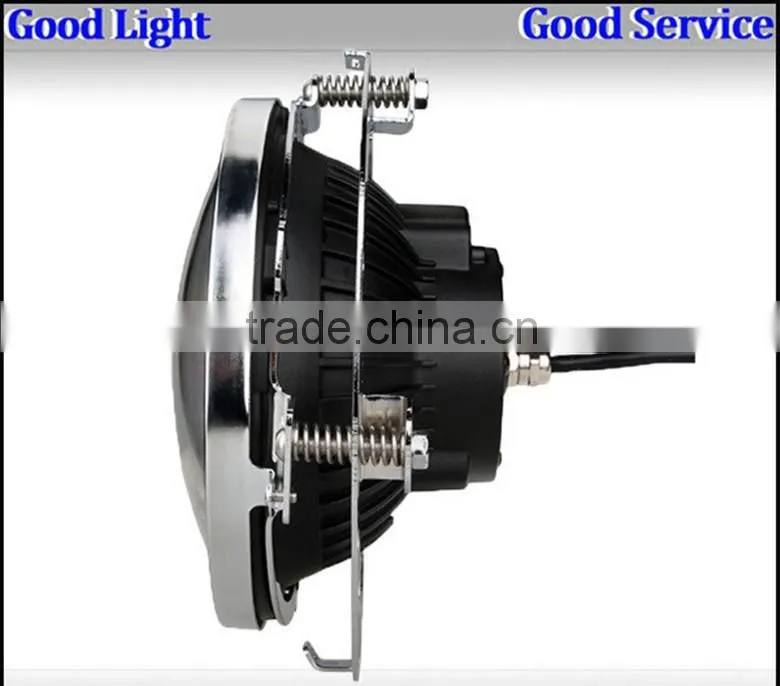 7 inch motorcycle led driving l bracket stainless steel Offroad accessories stainless steel round daymark headlight bracket
