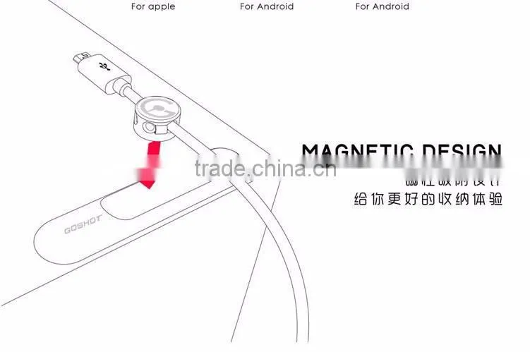 Creative Smart Magnetic Desktop Wire Cable Clip Cable Organizer