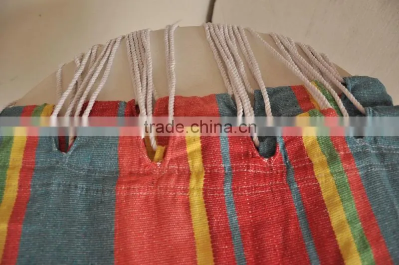 100% Cotton fabric hanging Hammock