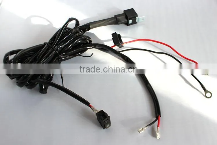 new development LED work light harness MAX 300W with switch and relay