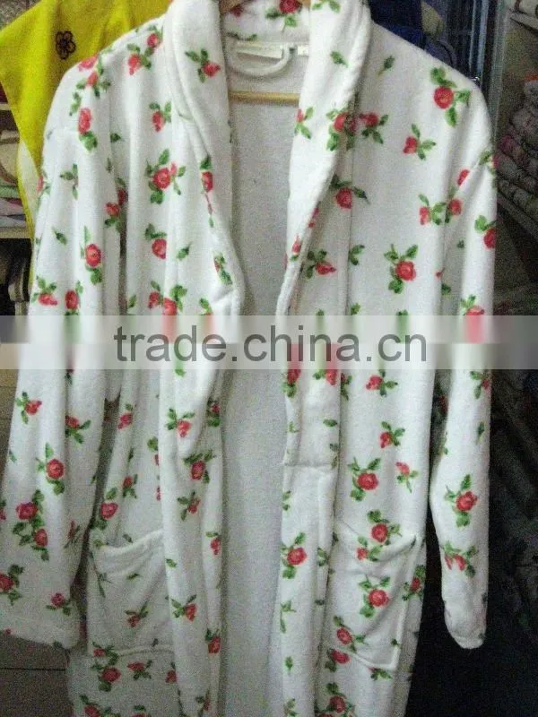 Yarn dyed bathrobes