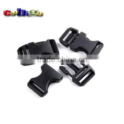 Plastic Arched Inserting Buckle For Backpack Straps Hiking Bags #FLC338-20/25