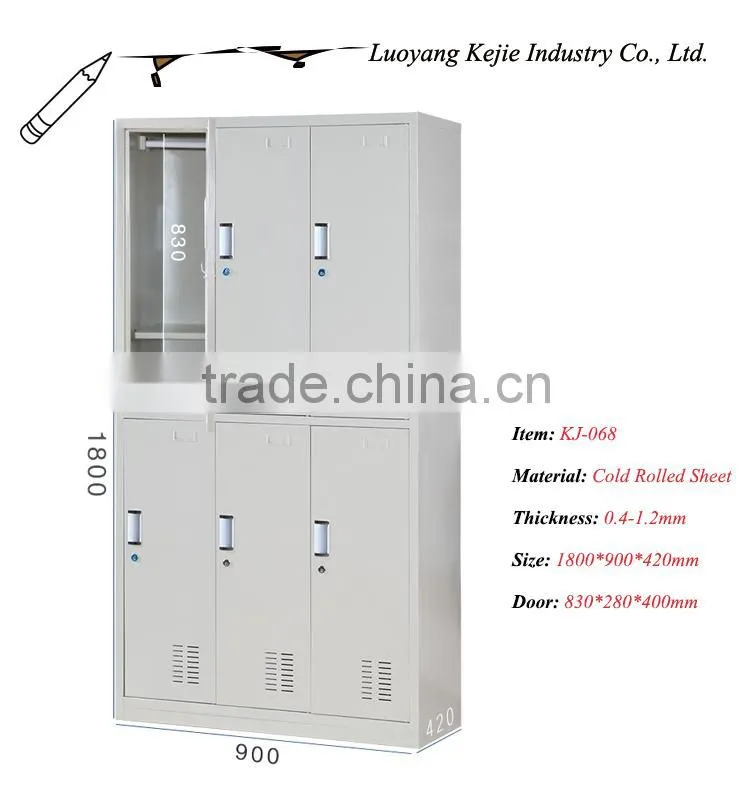 New Design 5 door locker locker organizer