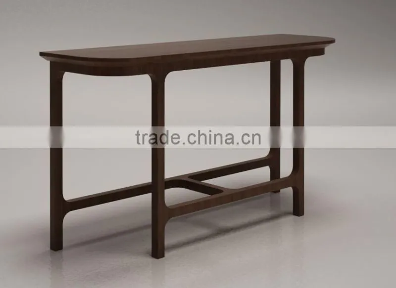 Modern soild wood hall table (T-87)
