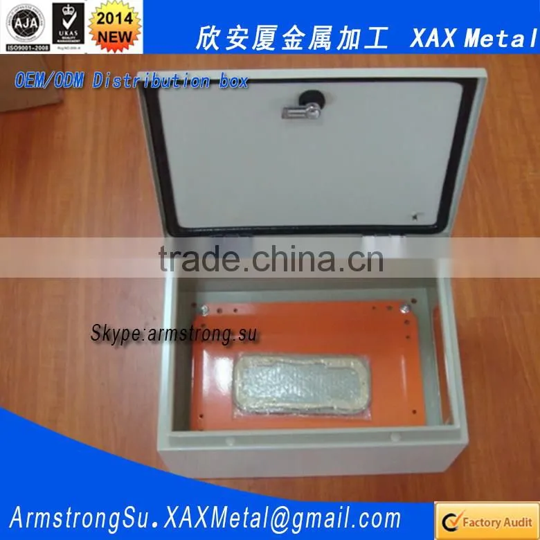 XAX58DB OEM ODM customized electrical power junction wire switch connecting steel distribution box