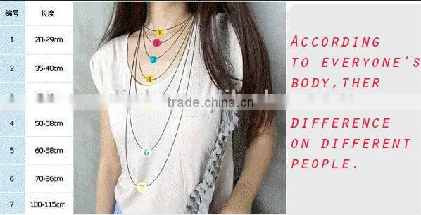 2014 WholesaleCheap Fashion Jewelry Gold Chain Large Pendant Necklace