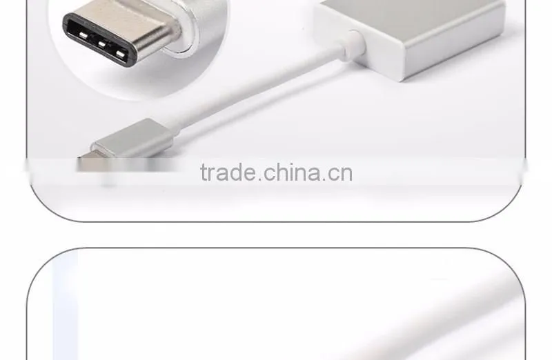 Vision new product high speed USB3.1 to VGA adapter for Mac.