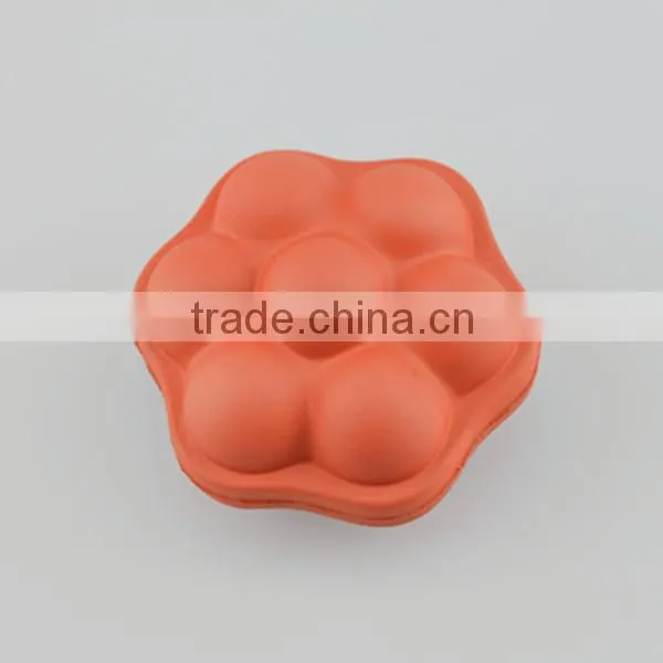 Promotional PU stress balls toy ,Customized Flower Shape reliver stress ball