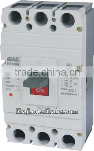 mccb moulded case circuit breaker 630amp 3 pole