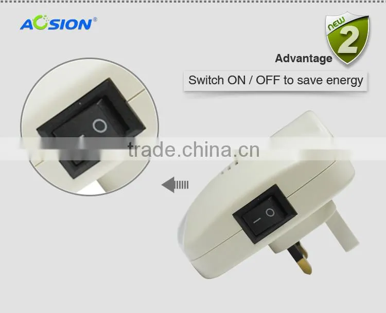 Aosion supply safety Mini Plug-in Electronic Ultrasonic mice rat mouse repeller