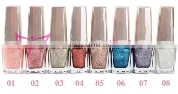 2015 New BK organic Metallic nail polish with 32 colors