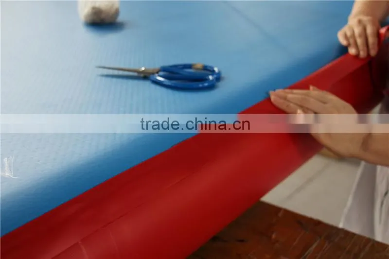 Inflatable yacht floating air dock, yacht air track