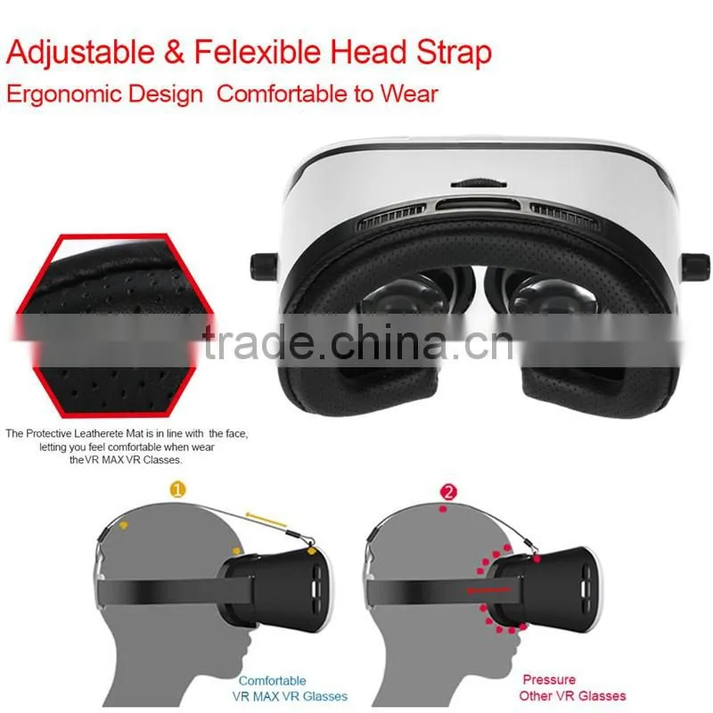 virtual reality vr max for Iphone video with Bluetooth Remote Control