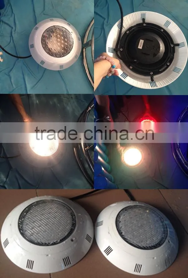 18w/12v colorful waterproof swimming pool led underwater light
