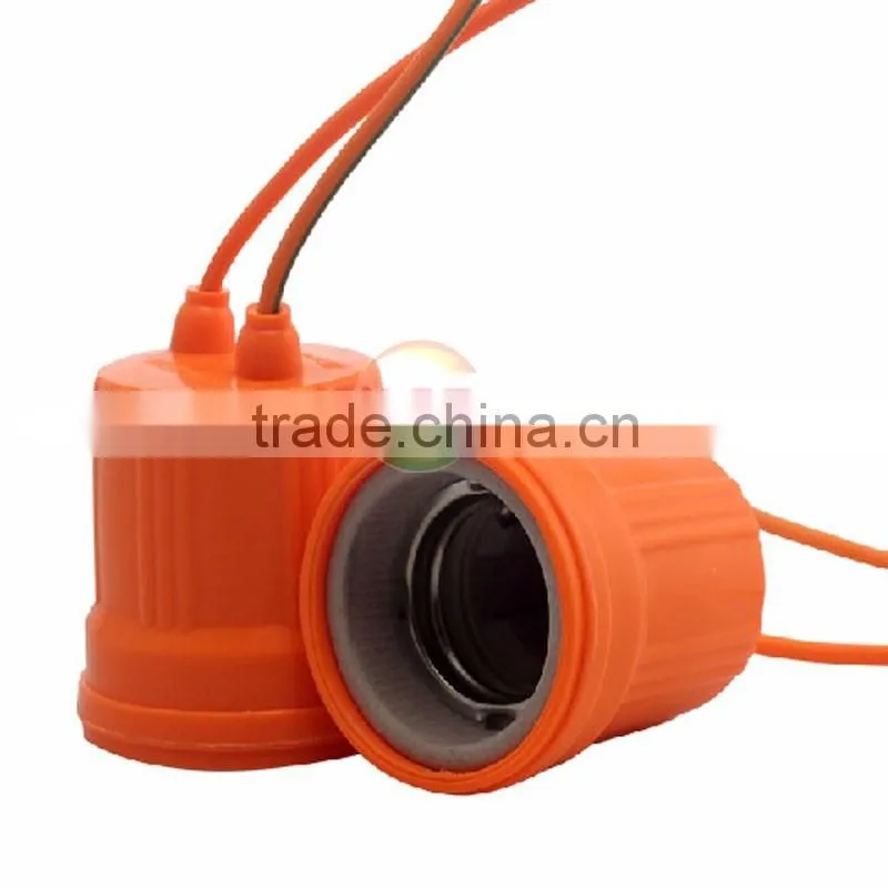 Ceramics Waterproof E27 Lamp holder Adapter Socket Light Base